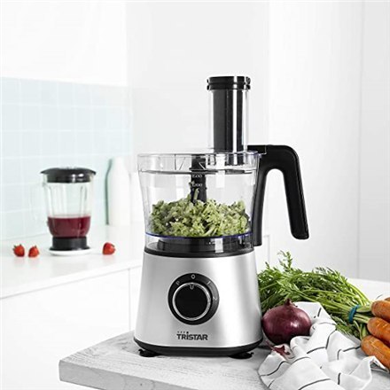 Tristar Food Processor MX-4823 600 W, Bowl capacity 1.5 L, Number of speeds 2, Silver Tristar Food Processor MX-4823 600 W, Bowl capacity 1.5 L, Number of speeds 2, Silver