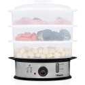 Tristar Food Steamer VS-3914 Silver, 1200 W, Capacity 11 L, Number of baskets 3