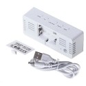 Adler Alarm Clock AD 1189W White Adler Alarm Clock AD 1189W White