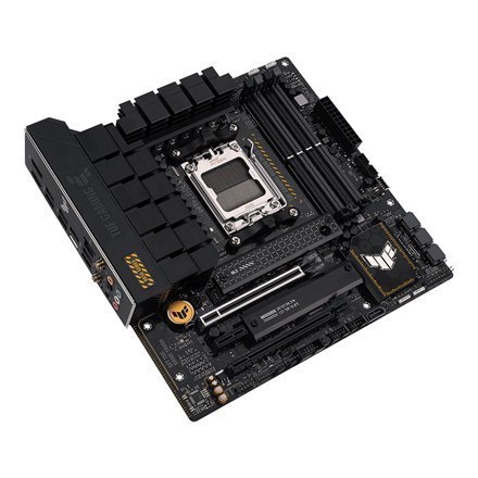 Asus TUF GAMING B650M-PLUS WIFI Processor family AMD, Processor socket AM5, DDR5 DIMM, Memory slots 4, Supported hard disk drive Asus TUF GAMING B650M-PLUS WIFI Processor family AMD, Processor socket AM5, DDR5 DIMM, Memory slots 4, Supported hard disk drive