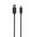 Cablexpert USB 3.0 AM to Type-C cable (AM/CM) CCP-USB3-AMCM-1M Black, 1 m, 600 Mbit/s Cablexpert USB 3.0 AM to Type-C cable (AM/CM) CCP-USB3-AMCM-1M Black, 1 m, 600 Mbit/s