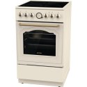 Gorenje Cooker GECS5B70CLI Hob type Vitroceramic, Oven type Electric, Beige, Width 50 cm, 70 L, Depth 59.4 cm Gorenje Cooker GECS5B70CLI Hob type Vitroceramic, Oven type Electric, Beige, Width 50 cm, 70 L, Depth 59.4 cm