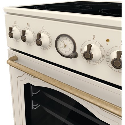 Gorenje Cooker GECS5B70CLI Hob type Vitroceramic, Oven type Electric, Beige, Width 50 cm, 70 L, Depth 59.4 cm Gorenje Cooker GECS5B70CLI Hob type Vitroceramic, Oven type Electric, Beige, Width 50 cm, 70 L, Depth 59.4 cm