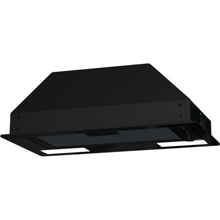 Gorenje Hood BHI681EB Telescopic, Energy efficiency class D, Width 58 cm, 370 m³/h, Mechanical control, LED, Black Gorenje Hood BHI681EB Telescopic, Energy efficiency class D, Width 58 cm, 370 m³/h, Mechanical control, LED, Black