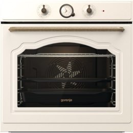 Piekarnik Gorenje Oven BOS67371CLI 77 L, Built in, EcoClean, Mechanical, Steam function, Height 59.5 cm, Width 59.5 cm, Beige