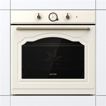 Piekarnik Gorenje Oven BOS67371CLI 77 L, Built in, EcoClean, Mechanical, Steam function, Height 59.5 cm, Width 59.5 cm, Beige Piekarnik Gorenje Oven BOS67371CLI 77 L, Built in, EcoClean, Mechanical, Steam function, Height 59.5 cm, Width 59.5 cm, Beige