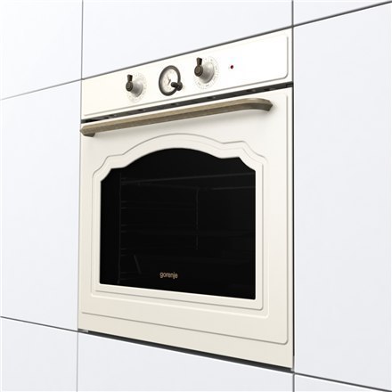 Piekarnik Gorenje Oven BOS67371CLI 77 L, Built in, EcoClean, Mechanical, Steam function, Height 59.5 cm, Width 59.5 cm, Beige Piekarnik Gorenje Oven BOS67371CLI 77 L, Built in, EcoClean, Mechanical, Steam function, Height 59.5 cm, Width 59.5 cm, Beige