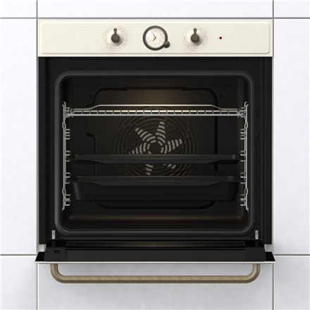 Piekarnik Gorenje Oven BOS67371CLI 77 L, Built in, EcoClean, Mechanical, Steam function, Height 59.5 cm, Width 59.5 cm, Beige Piekarnik Gorenje Oven BOS67371CLI 77 L, Built in, EcoClean, Mechanical, Steam function, Height 59.5 cm, Width 59.5 cm, Beige