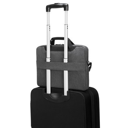 Targus Slimcase with EcoSmart Cypress Fits up to size 15.6 ", Grey, Shoulder strap Targus Slimcase with EcoSmart Cypress Fits up to size 15.6 ", Grey, Shoulder strap