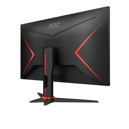 AOC Monitor Q27G2E/BK 27 ", VA, QHD, 2560 x 1440, 16:9, 1 ms, 250 cd/m², Black/Red, 155 Hz, HDMI ports quantity 2 AOC Monitor Q27G2E/BK 27 ", VA, QHD, 2560 x 1440, 16:9, 1 ms, 250 cd/m², Black/Red, 155 Hz, HDMI ports quantity 2
