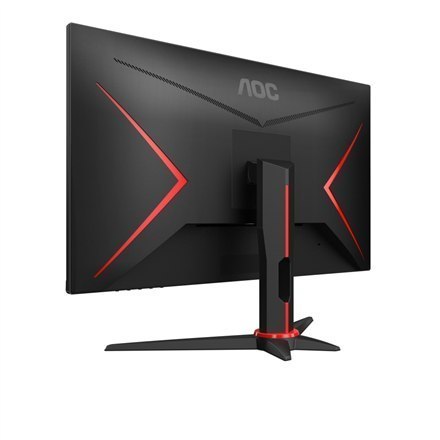 AOC Monitor Q27G2E/BK 27 ", VA, QHD, 2560 x 1440, 16:9, 1 ms, 250 cd/m², Black/Red, 155 Hz, HDMI ports quantity 2 AOC Monitor Q27G2E/BK 27 ", VA, QHD, 2560 x 1440, 16:9, 1 ms, 250 cd/m², Black/Red, 155 Hz, HDMI ports quantity 2