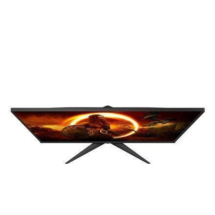 AOC Monitor Q27G2E/BK 27 ", VA, QHD, 2560 x 1440, 16:9, 1 ms, 250 cd/m², Black/Red, 155 Hz, HDMI ports quantity 2 AOC Monitor Q27G2E/BK 27 ", VA, QHD, 2560 x 1440, 16:9, 1 ms, 250 cd/m², Black/Red, 155 Hz, HDMI ports quantity 2