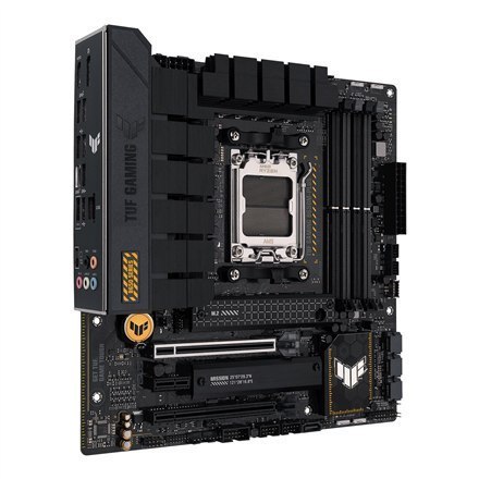 Asus TUF GAMING B650M-PLUS Processor family AMD, Processor socket AM5, DDR5 DIMM, Memory slots 4, Supported hard disk drive int Asus TUF GAMING B650M-PLUS Processor family AMD, Processor socket AM5, DDR5 DIMM, Memory slots 4, Supported hard disk drive int