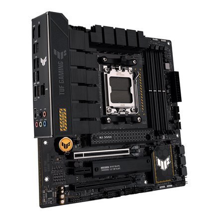 Asus TUF GAMING B650M-PLUS Processor family AMD, Processor socket AM5, DDR5 DIMM, Memory slots 4, Supported hard disk drive int Asus TUF GAMING B650M-PLUS Processor family AMD, Processor socket AM5, DDR5 DIMM, Memory slots 4, Supported hard disk drive int