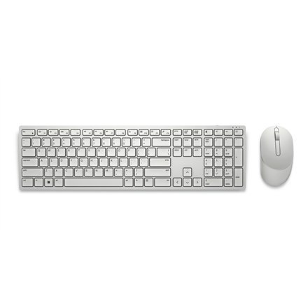 Dell Keyboard and Mouse KM5221W Pro Wireless, US, 2.4 GHz, White Dell Keyboard and Mouse KM5221W Pro Wireless, US, 2.4 GHz, White