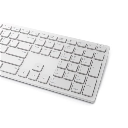 Dell Keyboard and Mouse KM5221W Pro Wireless, US, 2.4 GHz, White Dell Keyboard and Mouse KM5221W Pro Wireless, US, 2.4 GHz, White