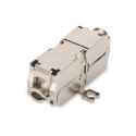 Digitus DN-93909 Field Termination Coupler CAT 6A, 500 MHz for AWG 22-26, fully shielded, keyst. design, 26x35x80 Digitus DN-93909 Field Termination Coupler CAT 6A, 500 MHz for AWG 22-26, fully shielded, keyst. design, 26x35x80