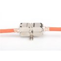 Digitus DN-93909 Field Termination Coupler CAT 6A, 500 MHz for AWG 22-26, fully shielded, keyst. design, 26x35x80 Digitus DN-93909 Field Termination Coupler CAT 6A, 500 MHz for AWG 22-26, fully shielded, keyst. design, 26x35x80