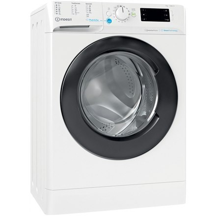 INDESIT Washing machine BWSE 71295X WBV EU Energy efficiency class B, Front loading, Washing capacity 7 kg, 1200 RPM, Depth 43. INDESIT Washing machine BWSE 71295X WBV EU Energy efficiency class B, Front loading, Washing capacity 7 kg, 1200 RPM, Depth 43.