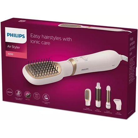 Philips Hair Styler BHA310/00 3000 Series Ion conditioning, Number of heating levels 3, 800 W, Pink Philips Hair Styler BHA310/00 3000 Series Ion conditioning, Number of heating levels 3, 800 W, Pink