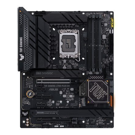 Asus TUF GAMING Z790-PLUS D4 Processor family Intel, Processor socket LGA1700, DDR4 DIMM, Memory slots 4, Supported hard disk d Asus TUF GAMING Z790-PLUS D4 Processor family Intel, Processor socket LGA1700, DDR4 DIMM, Memory slots 4, Supported hard disk d