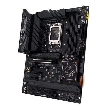 Asus TUF GAMING Z790-PLUS D4 Processor family Intel, Processor socket LGA1700, DDR4 DIMM, Memory slots 4, Supported hard disk d Asus TUF GAMING Z790-PLUS D4 Processor family Intel, Processor socket LGA1700, DDR4 DIMM, Memory slots 4, Supported hard disk d