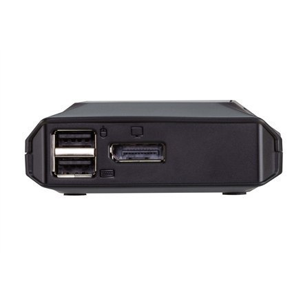 Aten US3312 2-Port USB-C 4K DisplayPort KVM Switch with Remote Port Selector Aten US3312 2-Port USB-C 4K DisplayPort KVM Switch with Remote Port Selector