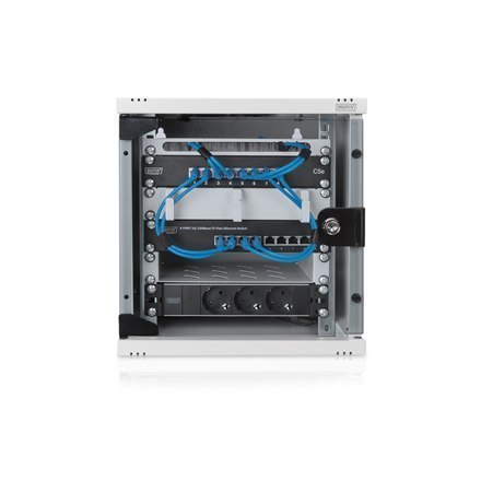 Digitus 6U Wall Mounting Cabinet DN-10-05U-1 Grey, 33.0 x 31.2 x 30.0 cm Digitus 6U Wall Mounting Cabinet DN-10-05U-1 Grey, 33.0 x 31.2 x 30.0 cm