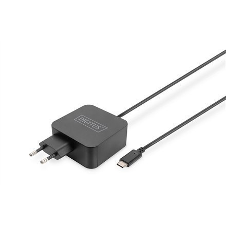 Digitus Notebook Charger USB-C Power supply 65W PD3.0 DA-10071 1.2 m, Black Digitus Notebook Charger USB-C Power supply 65W PD3.0 DA-10071 1.2 m, Black