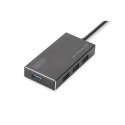 Digitus USB 3.0 Hub, 4-port Incl. 5V/2A power supply DA-70240-1 Digitus USB 3.0 Hub, 4-port Incl. 5V/2A power supply DA-70240-1