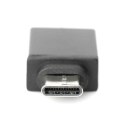 Digitus USB Type-C adapter, type C to A M/F, 3A, 5GB, 3.0 Version AK-300506-000-S Black, Jack USB A, Plug USB C Digitus USB Type-C adapter, type C to A M/F, 3A, 5GB, 3.0 Version AK-300506-000-S Black, Jack USB A, Plug USB C