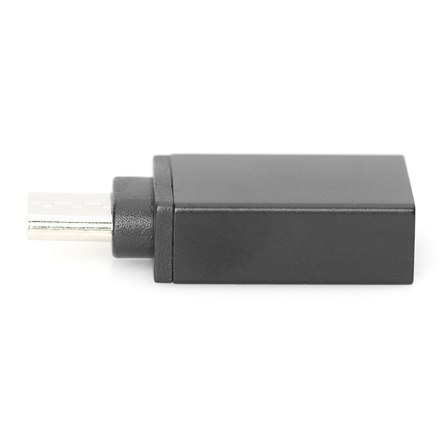 Digitus USB Type-C adapter, type C to A M/F, 3A, 5GB, 3.0 Version AK-300506-000-S Black, Jack USB A, Plug USB C Digitus USB Type-C adapter, type C to A M/F, 3A, 5GB, 3.0 Version AK-300506-000-S Black, Jack USB A, Plug USB C