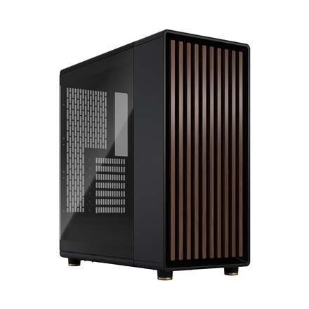 Fractal Design North Charcoal Black TG Dark, Power supply included No