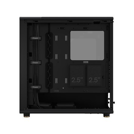 Fractal Design North Charcoal Black TG Dark, Power supply included No Fractal Design North Charcoal Black TG Dark, Power supply included No