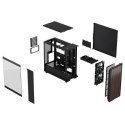 Fractal Design North Charcoal Black TG Dark, Power supply included No