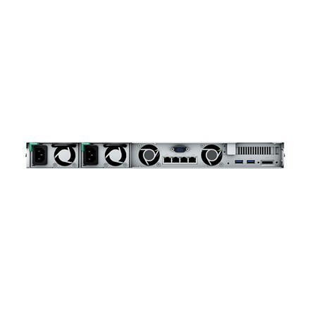 Synology RackStation RS822RP+ 4-Bay NAS V1500B, Processor frequency 2.2 GHz, 2 GB, DDR4, 4x RJ-45 1GbE LAN; 2x USB 3.2 Gen 1; 1x Synology RackStation RS822RP+ 4-Bay NAS V1500B, Processor frequency 2.2 GHz, 2 GB, DDR4, 4x RJ-45 1GbE LAN; 2x USB 3.2 Gen 1; 1x