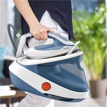 TEFAL Steam Station Pro Express GV9710E0 3000 W, 1.2 L, 7.6 bar, Auto power off, Vertical steam function, Calc-clean function, W TEFAL Steam Station Pro Express GV9710E0 3000 W, 1.2 L, 7.6 bar, Auto power off, Vertical steam function, Calc-clean function, W