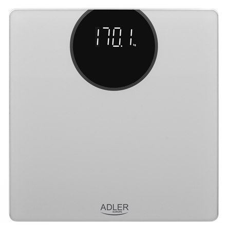 Adler Bathroom scale AD 8175 Maximum weight (capacity) 180 kg, Accuracy 100 g, Silver Adler Bathroom scale AD 8175 Maximum weight (capacity) 180 kg, Accuracy 100 g, Silver