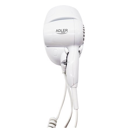 Adler Hair dryer for hotel and swimming pool AD 2252 1600 W, Number of temperature settings 2, White Adler Hair dryer for hotel and swimming pool AD 2252 1600 W, Number of temperature settings 2, White