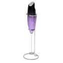 Adler Milk frother with a stand AD 4499 Black/Purple Adler Milk frother with a stand AD 4499 Black/Purple