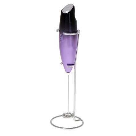 Adler Milk frother with a stand AD 4499 Black/Purple Adler Milk frother with a stand AD 4499 Black/Purple