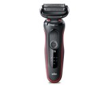 Braun Shaver 51-R1000s Operating time (max) 50 min, Wet & Dry, Black/Red Braun Shaver 51-R1000s Operating time (max) 50 min, Wet & Dry, Black/Red