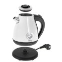 Camry Kettle with a thermometer CR 1344 Electric, 2200 W, 1.7 L, Stainless steel, 360° rotational base, White Camry Kettle with a thermometer CR 1344 Electric, 2200 W, 1.7 L, Stainless steel, 360° rotational base, White