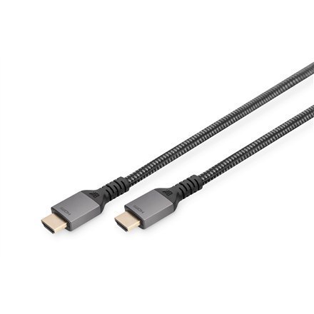 Digitus 8K PREMIUM HDMI 2.1 Connection Cable DB-330200-030-S Black, HDMI to HDMI, 3 m Digitus 8K PREMIUM HDMI 2.1 Connection Cable DB-330200-030-S Black, HDMI to HDMI, 3 m
