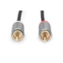 Digitus Stereo 3.5mm to 2RCA Splitter Y, M to M DB-510330-018-S 3.5mm stereo, 2x RCA plug, 1.8 m Digitus Stereo 3.5mm to 2RCA Splitter Y, M to M DB-510330-018-S 3.5mm stereo, 2x RCA plug, 1.8 m