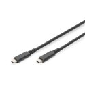 Digitus USB 4.0 Type-C connection cable AK-300343-008-S USB-C to USB-C, 0.8 m Digitus USB 4.0 Type-C connection cable AK-300343-008-S USB-C to USB-C, 0.8 m