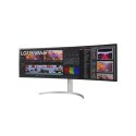LG 49WQ95C-W 49" UltraWide Curved LED Monitor 5120x1440/400cd/m2/5ms/ HDMI USB Type C Display Port