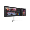 LG 49WQ95C-W 49" UltraWide Curved LED Monitor 5120x1440/400cd/m2/5ms/ HDMI USB Type C Display Port