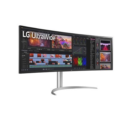 LG 49WQ95C-W 49" UltraWide Curved LED Monitor 5120x1440/400cd/m2/5ms/ HDMI USB Type C Display Port LG 49WQ95C-W 49" UltraWide Curved LED Monitor 5120x1440/400cd/m2/5ms/ HDMI USB Type C Display Port