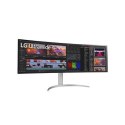 LG 49WQ95C-W 49" UltraWide Curved LED Monitor 5120x1440/400cd/m2/5ms/ HDMI USB Type C Display Port